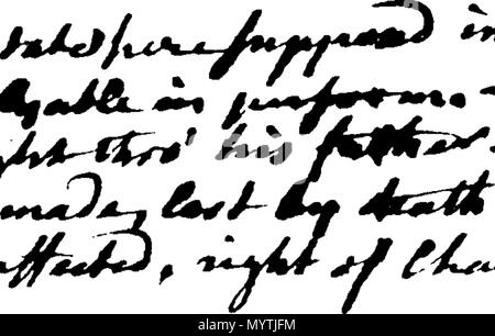 . Englisch: Fleuron aus Buch: Antworten für Sir William Moncrieff von Moncrieff, Bart. Zur Petition von Alexander Blair und andere Gläubiger des verstorbenen Sir Thomas Moncrieff. 366 Antworten für Sir William Moncrieff von Moncrieff, Bart Fleuron T 217355-3 Stockfoto