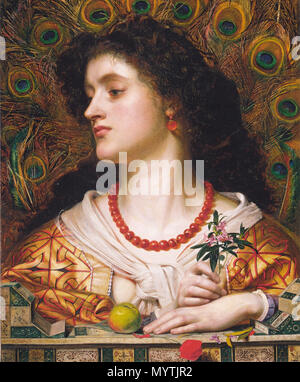 . Englisch: Vivien. 1863 366 Anthony Friedrich August Sandys - Vivien - 1863 Stockfoto