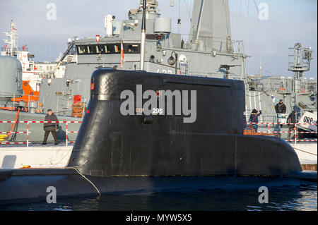 Polnische kobben U-Boot ORP Sep 295 in Gdynia, Polen. 14. Januar 2017 © wojciech Strozyk/Alamy Stock Foto Stockfoto