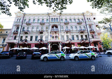 Das Bristol Hotel in Puschkin Straße in Odessa. Stockfoto