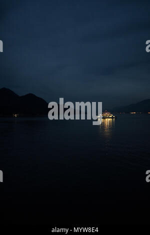 Kreuzfahrt nach Miyajima Stockfoto