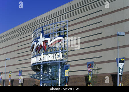 1992 historische MALL VON AMERIKA ANMELDEN SHOPPING MALL Bloomington MINNESOTA USA Stockfoto