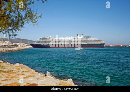 19. Mai 2016: Marokko, Spanien - Holland America Cruise Liner Oosterdam in marokkanischen Hafen Stockfoto