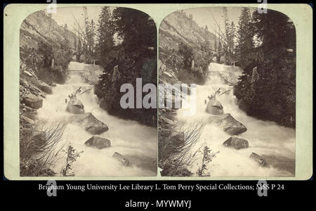 Call #: MSS P 24 Kasten 1 Ordner 4. 58 MSS P 24 B1 F4. ca. 1871 8 toten Mann fällt Stockfoto