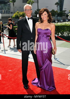 Ted Danson und Mary Steenburgen - 2009 Creative Arts Emmys Awards im Nokia Theater in Los Angeles. DansonTed SteenburgenMary 105 Veranstaltung in Hollywood Leben - Kalifornien, Red Carpet Event, USA, Filmindustrie, Prominente, Fotografie, Bestof, Kunst, Kultur und Unterhaltung, prominente Mode, Besten, Hollywood Leben, Event in Hollywood Leben - Kalifornien, Roter Teppich und backstage, Musik Prominente, Topix, Paar, Familie (Mann und Frau) und Kids - Kinder, Brüder und Schwestern anfrage tsuni@Gamma-USA.com, Kredit Tsuni/USA, 2006 bis 2009 Stockfoto