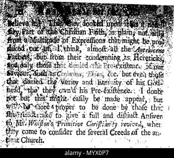 . Englisch: Fleuron aus Buch: arianismus nicht die primitiven Christentums: oder, Der antenicene Väter bestätigt, von der Unterstellung, günstig, Häresie. Design würde als Antwort (teilweise) an Herrn Whiston Urchristentums reviv würde. Von John Hancocke, ... 376 Arianismus nicht die primitiven Christentums - oder, die antenicene Väter bestätigt, von der Unterstellung, günstig, dass Ketzerei Fleuron T 106959-2 Stockfoto