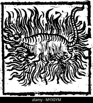 . Englisch: Fleuron aus Buch: Aristoteles' letztes Vermächtnis: oder, seinem goldenen Kabinett des Schreckens geöffnet, für herrliche Freizeitbeschäftigung der Jugend. I. eine compleat English Wahrsagerin. ... Vii. Die Stadt und Land Narr; ... Zu denen hinzugefügt wird, werden die meisten complaet [sic] canting Wörterbuch. Ins Englische übersetzt von Dr. Saman, ... 376 Aristoteles letztes Vermächtnis - oder seinen goldenen Kabinett des Schreckens geöffnet, für die Jugendlichen aus angenehmen Zeitvertreib Fleuron T 117397-45 Stockfoto