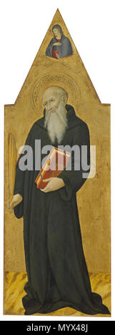 . Der heilige Benedikt. ca. 1470 20 der heilige Benedikt von Sano di Pietro Stockfoto