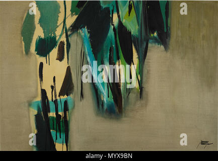 . Englisch: OHNE TITEL (abstrakt-SERIE) in Persisch Öl auf Karton 66,5 unterzeichnet von 98 cm.; 26 1/4 bis 38 1/2 in. Circa 1970 ausgeführt. Herkunft direkt durch den heutigen Besitzer vom Künstler circa 1970 erworben. circa 1970. Sohrab Sepehri (1928 - 1980) Beschreibung iranischer Maler, Dichter und Schriftsteller Geburtsdatum / Tod vom 7. Oktober 1928 vom 21. April 1980 Ort der Geburt / Todes Kashan Teheran Arbeitsort Iran (Tehran) Kontrolle: Q 469991 VIAF:?:? ISNI 41851171 0000 0001 0891 0226 LCCN: 80002910 GND:?N??: 028276809 119026546 SUDOC WorldCat 1 Untitled (Abstract Series) Stockfoto