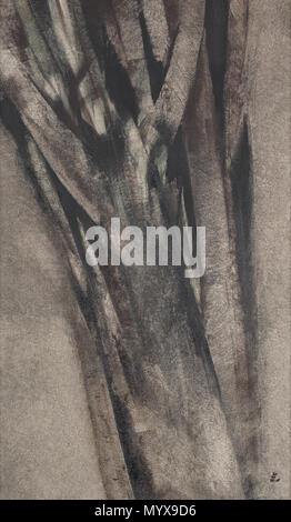 . Englisch: Ohne Titel Öl auf Leinwand, gerahmt in Farsi unterzeichnet (unten rechts), 1971 100 x 60 cm (39 3/8 x 23 5/8 in). Provenienz: Eigentum aus einer privaten Sammlung, New York direkt vom Künstler erworben von Dr. Hassan Kamshad im Iran 1971 und begabt zu sein Sohn Herr Morid Kamshad. 1971. Sohrab Sepehri (1928 - 1980) Beschreibung iranischer Maler, Dichter und Schriftsteller Geburtsdatum / Tod vom 7. Oktober 1928 vom 21. April 1980 Ort der Geburt / Todes Kashan Teheran Arbeitsort Iran (Tehran) Kontrolle: Q 469991 VIAF:?:? ISNI 41851171 0000 0001 0891 0226 80002910 LCCN:?n: 119026546 S GND? Stockfoto