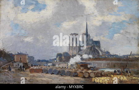 . Notre Dame de Paris, Vue du Quai de la Tournelle; Öl auf Leinwand. 40 x 65,5 cm. . Von 1928. Albert Lebourg (1849 - 1928) Alternative Namen Albert Lebourg Charles Marie Albert Lebourg Beschreibung Französische Maler und Zeichner Geburtsdatum / Tod vom 1. Februar 1849 vom 7. Januar 1928 Ort der Geburt / Todes Montfort-sur-Risle Rouen Arbeitsort Rouen, Algerien, Palencia (1890), Rotterdam (1890), Delft (1890) Kontrolle: Q 630973 69851145 ISNI VIAF:?:? 0000 0001 1877 6016 ULAN:?? n 500003210 LCCN: 86047754 WGA:? LEBOURG, Albert-Charles WorldCat 7 Albert Lebourg Paris Notre Dame Stockfoto