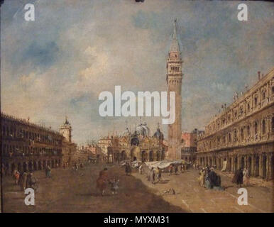 . Französisch: La Place Saint Marc. 18. Francesco Guardi (1712 - 1793) Beschreibung italienischer Maler Geburtsdatum / Tod vom 5. Oktober 1712 zum 1. Januar 1793 Ort der Geburt / Tod Venedig Venedig Arbeitsort Venedig Befehlsgewalt: Q 318769 VIAF:?:? ISNI 27073465 0000 0001 0881 4584 ULAN:?? n 500017409 LCCN: 50074509 NLA:? 35761870 WorldCat 10 Guardi-St Marc-Aix Stockfoto