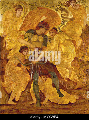 . Cupid's Jagd Felder. 1882 24 Cupids Jagd Felder c 1882 Edward Burne-Jones Stockfoto