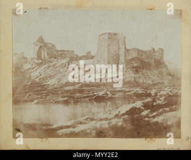 . St. Andrews Castle aus dem Nordwesten. Über 1845 48 Hill & Amp; Adamson (Schottische, aktiv 1843 - 1848) - St. Andrews Castle aus dem Nordwesten. - Google Kunst Projekt Stockfoto