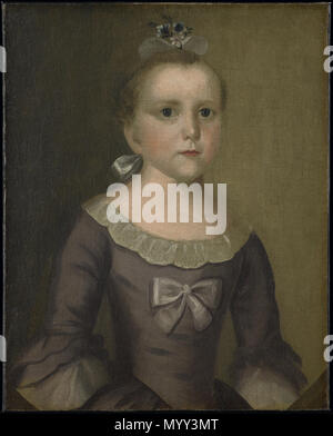 . Englisch: Portrait von Abigail Gowen (1759-1850). 1763 55 Joseph Dachs - Porträt von Abigail Gowen (1759-1850) - 70.33.5 - Minneapolis Institut der Künste Stockfoto