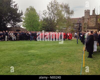 Ely, Cambridgeshire, Großbritannien. 2. Mai 2015. Ely Hoop Trundle Credit: Graham Johns/StockimoNews/Alamy Live-Nachrichten Stockfoto