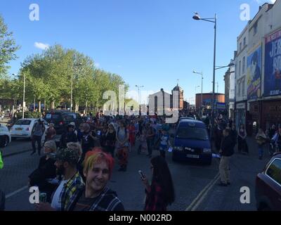 Bristol Stadt Bristol, UK. 13. Mai 2015. Bristol März Credit: PeteHorsham/StockimoNews/Alamy Live-Nachrichten Stockfoto