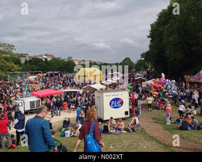 Berlin, Deutschland, 23. Mai 2015. Kinderfest auf dem Karneval der Kulturen in Berlin-Kreuzberg-Credit: Niels / StockimoNews/Alamy Live News Stockfoto