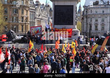 London, UK. 1. Mai 2016. London-Maifeiertag Rally 2016 Credit: Rjphoto / StockimoNews/Alamy Live News Stockfoto