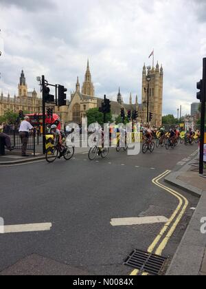 London, UK. 30. Juli 2016. Fahren London Classique Elite Frauen-Bike-Rennen Credit: Rachelwright / StockimoNews/Alamy Live News Stockfoto