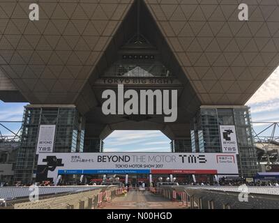 Tokio, Japan. 1 Nov, 2017 Tokio, Japan. 1 Nov, 2017 Tokio Motor Show 2017, Eingang. Credit: temiko/stockimonews/alamy leben Nachrichten Stockfoto