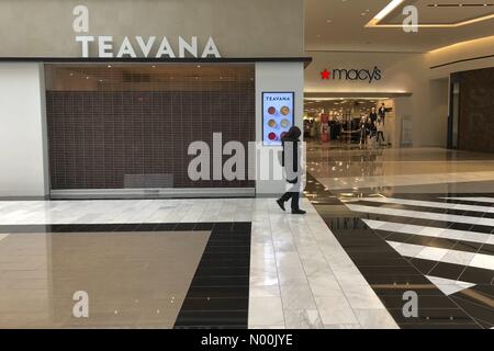 King of Prussia, Pennsylvania, USA. 17 Jan, 2018. Teavana store/Lage schließt in der King of Prussia Mall/ausserhalb von Philadelphia PA Vereinigte Staaten von Amerika Quelle: Don Mennig/StockimoNews/Alamy leben Nachrichten Stockfoto