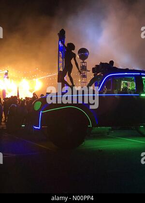 Las Vegas, Nevada, USA. 20 Mai, 2018. Las Vegas, Nevada, 19. Mai 2018-edc Las Vegas - Festival Farbe - Foto: Rebecca Wochen Howard/Alamy Credit: RebeccaWeeksHoward/StockimoNews/Alamy leben Nachrichten Stockfoto