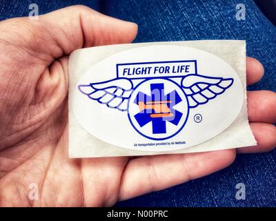 Pewaukee, USA. 22. Mai, 2018. Feuerwache Open House & Blood Drive, 22. Mai 2018, Pewaukee, WI, USA, Lissabon Feuerwehr hält Touren und Gemeinschaft Blood Drive, DianaJ/StockimoNews/Alamy Credit: Diana J./StockimoNews/Alamy leben Nachrichten Stockfoto