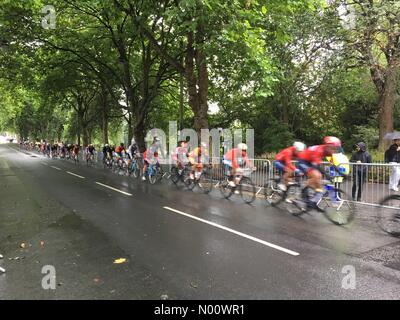 Schottland, Großbritannien. 12. August 2018. Glasgow Europameisterschaften radfahren Straße Rennen Kelvin Art und Weise. Sonntag 12. August 2018 Credit: Anne Elizabeth Mitchell/StockimoNews/Alamy leben Nachrichten Stockfoto