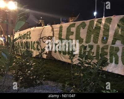 Danzig, Polen 17. Januar 2019. Danzig in Trauer nach dem tragischen Tod von Bürgermeister Pawel Ottar Credit: Slawomir Kowalewski/StockimoNews/Alamy leben Nachrichten Stockfoto