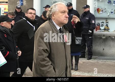 Danzig, Polen, 19. Januar 2019. Beerdigung der Bürgermeister von Danzig, Pawel Ottar, in der mariacka Basilika in Danzig Credit: Slawomir Kowalewski/StockimoNews/Alamy leben Nachrichten Stockfoto