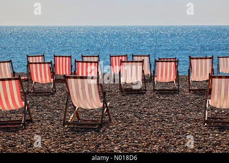 Bier, Devon. 13. Mai 2023 Wetter in Großbritannien: Herrlicher Sonnenschein am Beer Beach in Devon, Großbritannien. 13. Mai 2023. Credit nidpor Credit: Nidpor/StockimoNews/Alamy Live News Stockfoto