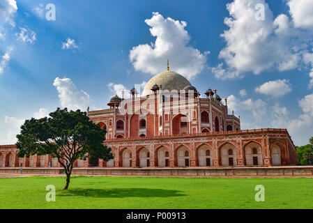 Humayun Mausoleum, Delhi, Indien Stockfoto