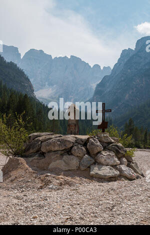 See Landro, das Val Di Landro, Toblach, Bozen, Trentino Alto Adige, Italien Stockfoto