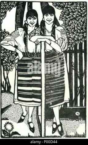 . Englisch: Nicolae Iorga, L'arte Popolare in Rumänien, Roma, ein. Rom. Gruppo Editoriale, 1930, 91 Seiten, 23 cm. . 1930. Nicolae Iorga 51 Iorga-L'arte Popolare in Rumänien, 1930 (Seite 114 Erntegut) Stockfoto