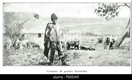 . Englisch: Nicolae Iorga, L'arte Popolare in Rumänien, Roma, ein. Rom. Gruppo Editoriale, 1930, 91 Seiten, 23 cm. . 1930. Nicolae Iorga 51 Iorga-L'arte Popolare in Rumänien, 1930 (Seite 128 Erntegut) Stockfoto