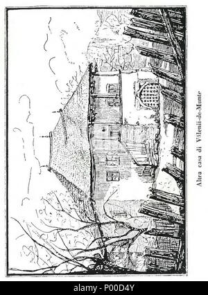 . Englisch: Nicolae Iorga, L'arte Popolare in Rumänien, Roma, ein. Rom. Gruppo Editoriale, 1930, 91 Seiten, 23 cm. . 1930. Nicolae Iorga 51 Iorga-L'arte Popolare in Rumänien, 1930 (Seite 80) Stockfoto