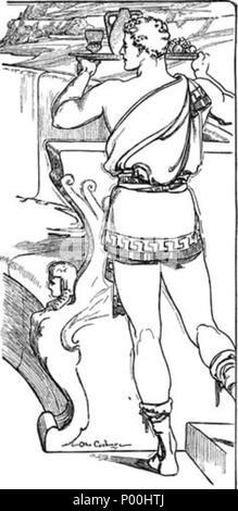 . Français: Otho Cushing (1871-1942), échanson. . 1900. Otho Cushing 78 Otho Cushing 6 Stockfoto