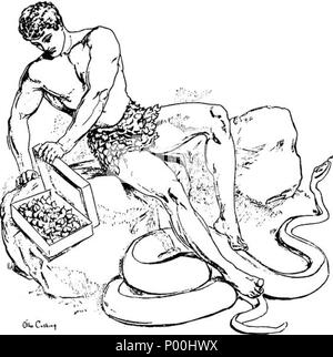 . Français: Otho Cushing (1871-1942). . 1900. Otho Cushing 78 Otho Cushing Schlange Stockfoto