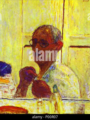 . Englisch: Malerei von Pierre Bonnard. Self Portrait. Nach 1923 99 Die-letzte-self-Portrait 1945 Stockfoto