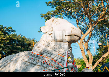 Sri Nandi Tempel in Mysore, Indien Stockfoto