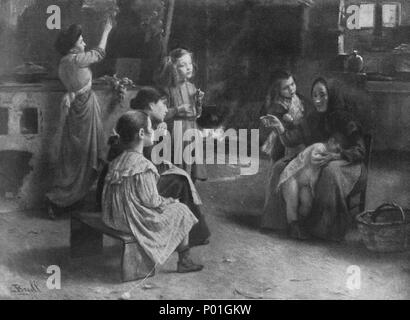 . Deutsch: Conte. Deutsch: Conte. (1889 c) 1 Conte - Joan brull ich Vinyoles (1863-1912) Stockfoto