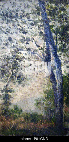 1 Esbós paisatge - Joan brull ich Vinyoles (1863-1912) Stockfoto