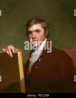 Gilbert Stuart (USA, 1755 - 1828), Horace Binney, 1800, Öl auf Holz, Geschenk von Horace Binney 11 Horace BinneyA 20298 Stockfoto