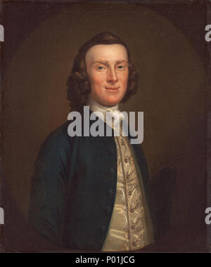 John wollaston (Amerikanisch, aktive 1742/1775), John Stevens (?), C. 1749-1752, Öl auf Leinwand, Andrew W. Mellon Collection 12 John Stevens eine 16870 Stockfoto