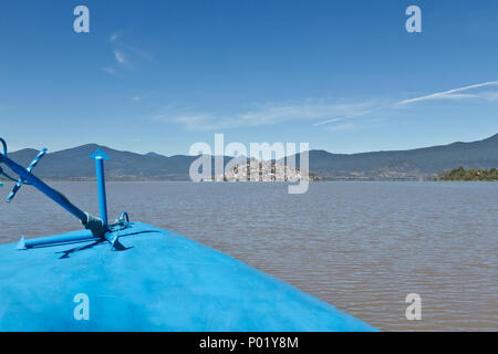 Insel Janitzio, Lago Patzcuaro, Mexiko Stockfoto