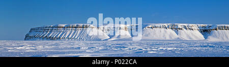 Arktische Landschaft im Territorium Nunavut, Kanada | Arktischen Zone im Nunavut Territory, Kanada Stockfoto