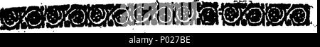 . Englisch: Fleuron aus Buch: eine Sammlung von miscellany Buchstaben, ausgewählt aus dem Nebel Wochenblatt. ... 43 eine Sammlung von miscellany Buchstaben, ausgewählt aus dem Nebel Wochenblatt. - Fleuron T 117548-2 Stockfoto