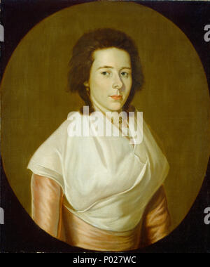 William Jennys (Amerikanisch, aktive 1793/1807), Frau Asa Benjamin, 1795, Öl auf Leinwand, Geschenk von Edgar William und Bernice Chrysler Garbisch 16 Frau Asa Benjamin G -000783 Stockfoto