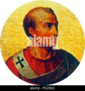 . Englisch: Porträts von en: Papst Gregor VI. in der en: Basilika St. Paul vor den Mauern Rom Italiano: Ritratto di: Papa Gregorio VI nella: Basilica di San Paolo fuori La Mura, Roma. 11. Jahrhundert. Unbekannt 15 148 - Gregor VI. (2) Stockfoto